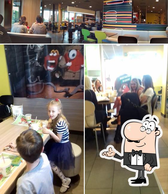 Gli interni di McDonald's Terni Drive Gli interni di McDonald's Terni Drive