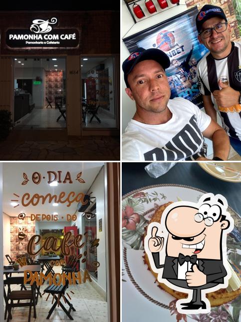 Pamonha com café