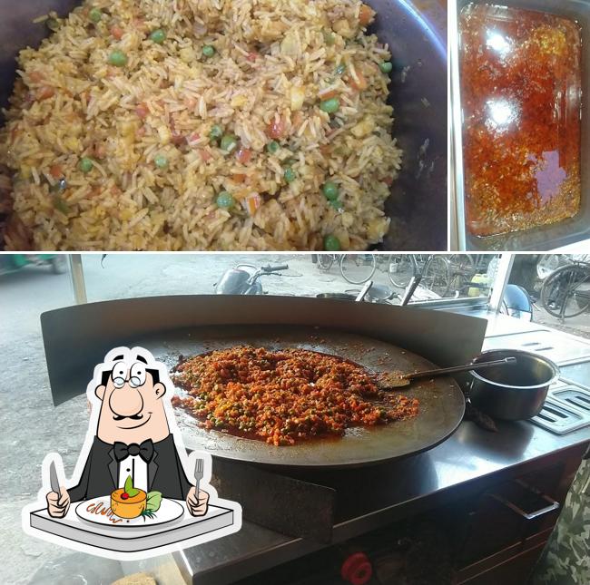 Food at Rajasthan Bhel
