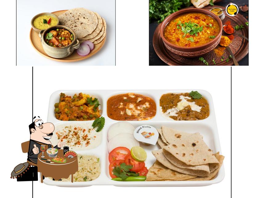 Food at Second Home Cafe Jabalpur