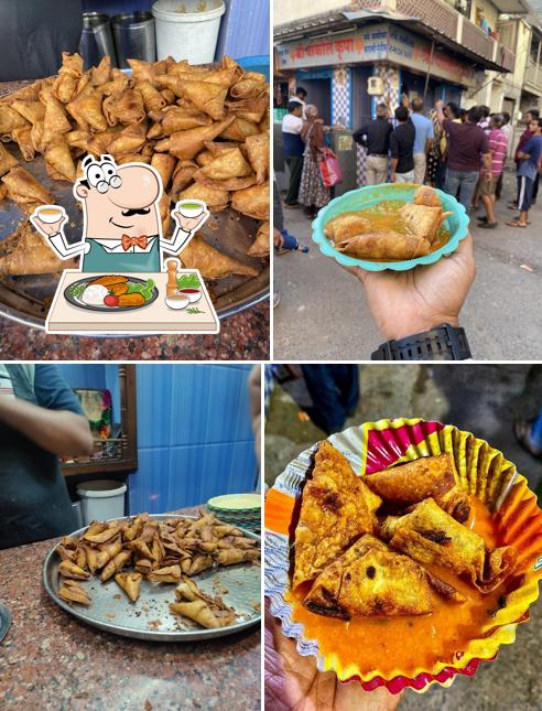 Food at Vakol Krupa Samosa Centre