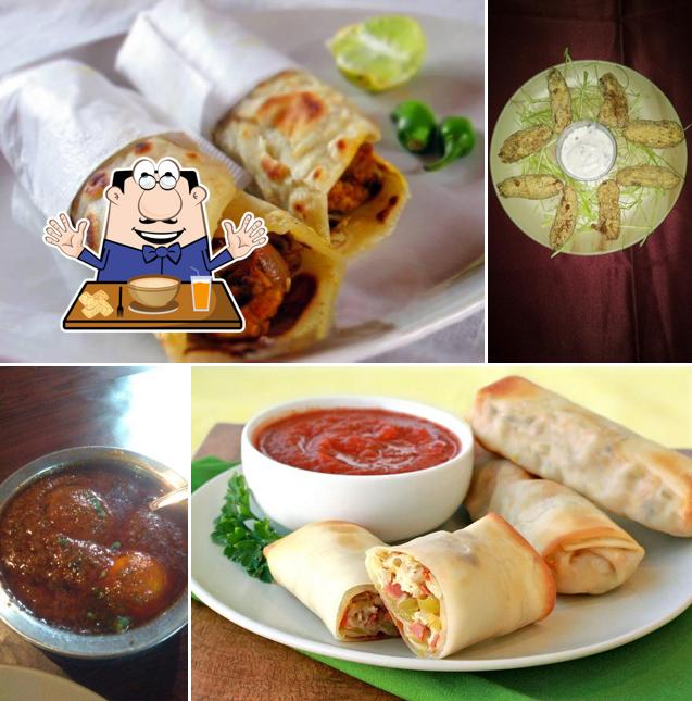Food at Richie Rich Cafe Restaurant