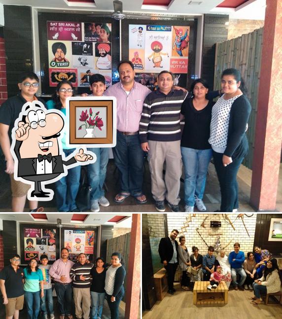 The interior of Sardar Ji's - Punjabi Zayka • Family restaurant •