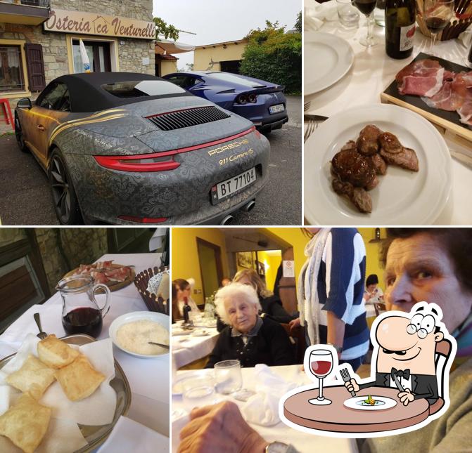 Platti al Osteria Ca' Venturelli