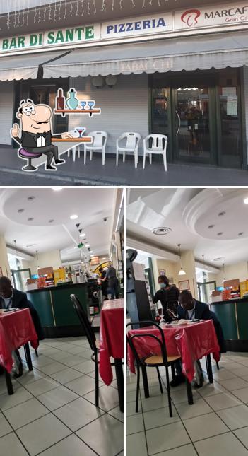 Gli interni di Bar Di Sante