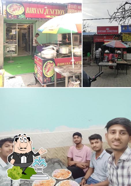 The exterior of Biryani Junction