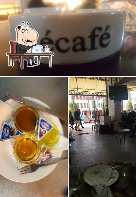 L'intérieur de Café Poulhe