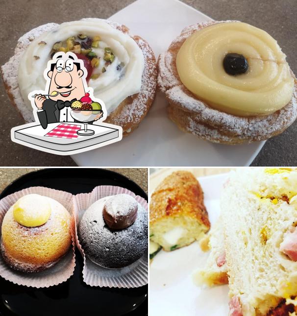 Partenope Cafè propone un'ampia selezione di dessert