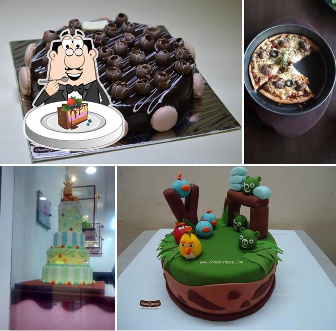 Chocolate cake at Chocko Choza - Gourmet Bakery & Cafe - Brookefields Mall