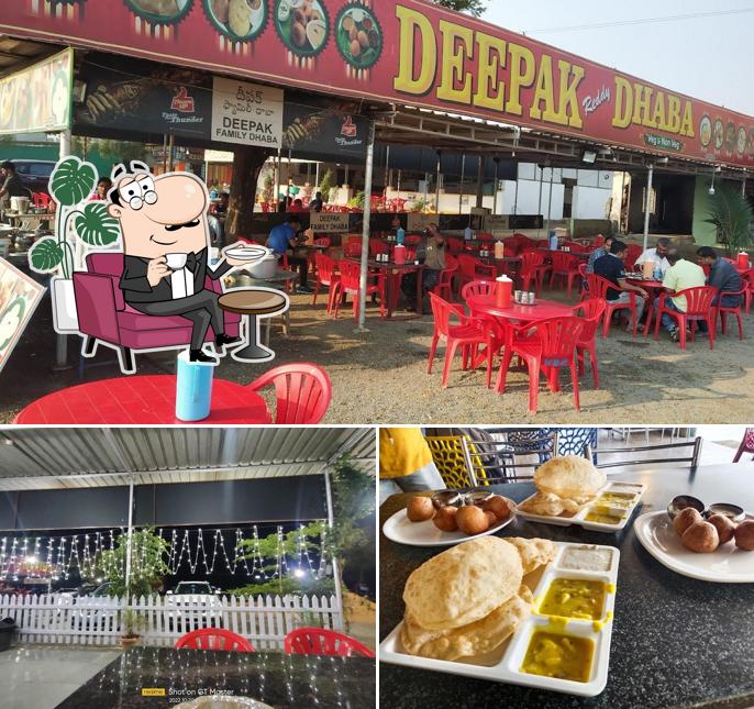 Check out how Deepak Reddy Family Dhaba looks inside