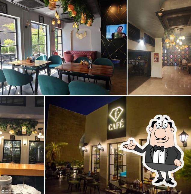The interior of Fashiontv Cafe