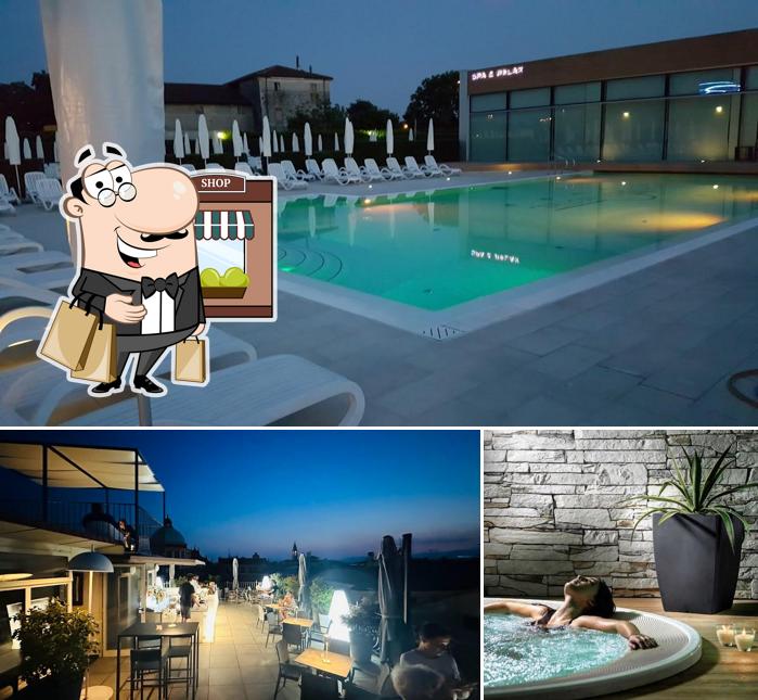 Tra le diverse cose da Viest Hotel si possono trovare la esterno e bevanda