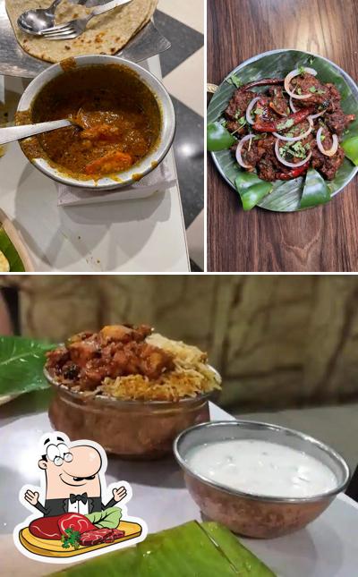 Kritunga restaurant kompally The Palegar's cuisine serves meat meals