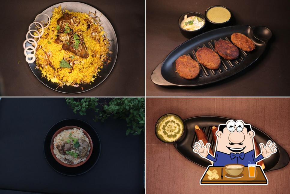 Food at Lucknowi Biryani and Kabaab Hub
