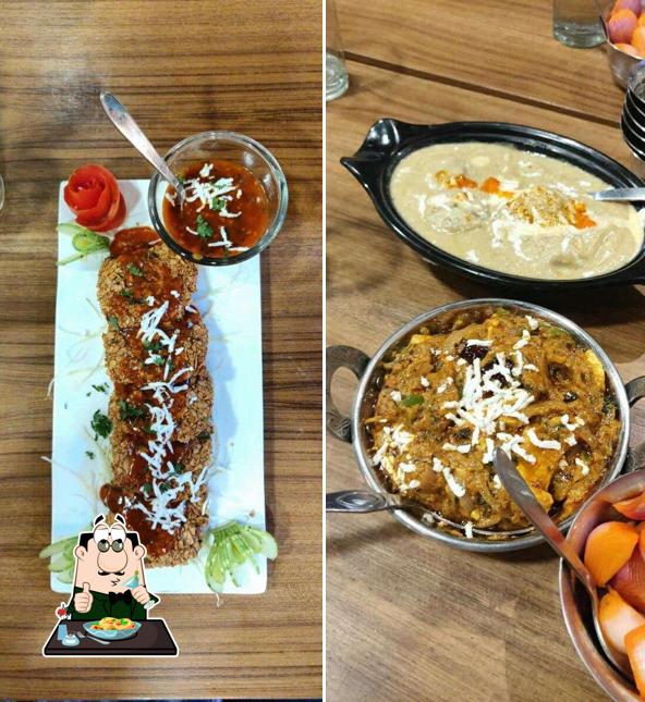 Food at M Cafe Cum Restaurant