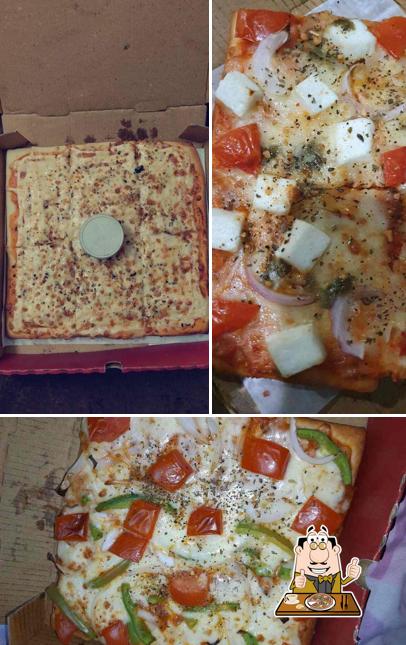 At Pizza Square, you can enjoy pizza