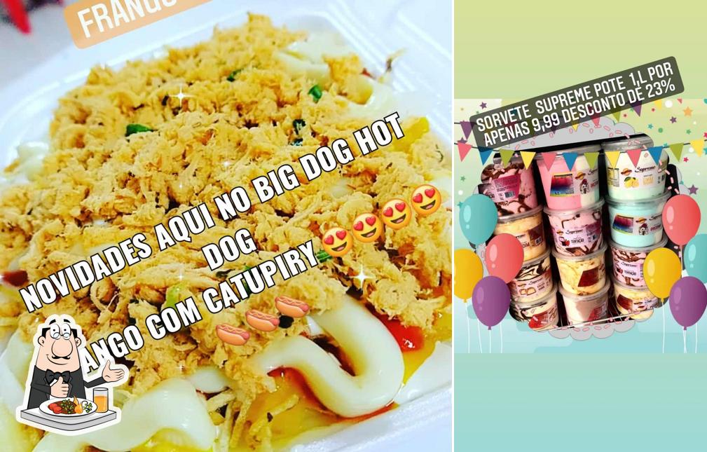 Comida em Big Dog Hot Dog