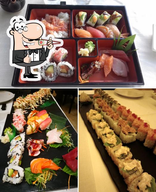 Ordina le diverse opzioni di sushi