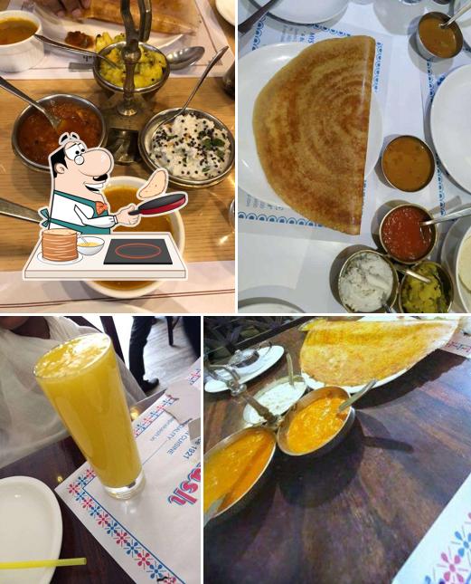 Pancakes at Dasaprakash Agra