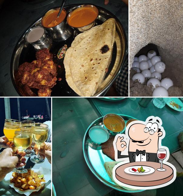 Food at Omkar Beach Resort