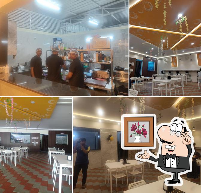 The interior of Shree Shailam Cafe