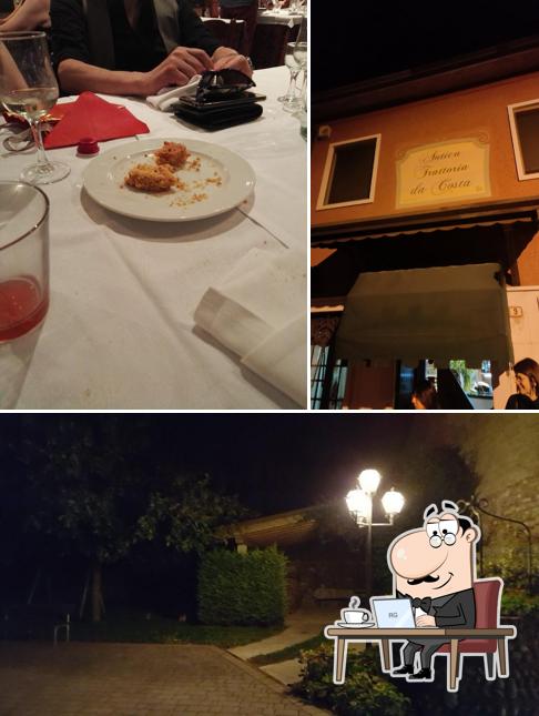 Dai un'occhiata agli interni di Rustica Trattoria Costa