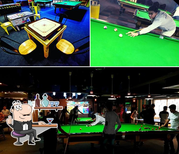 Check out how Sports Garage Cafe looks inside