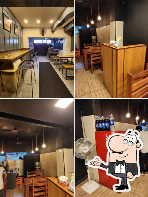The interior of Tasty Burger