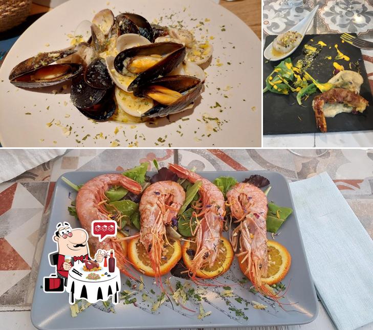 alevante propone un'ampia varietà di piatti di mare