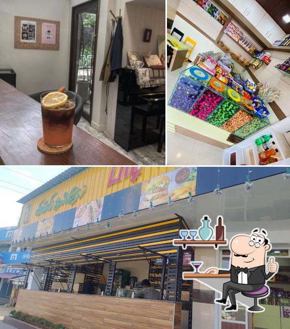 The interior of Lily cafe