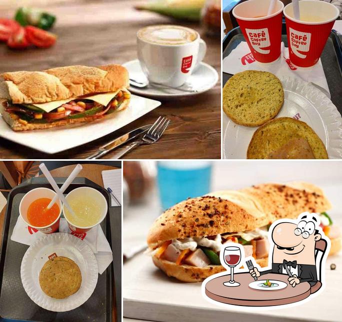 Food at Cafe Coffee Day