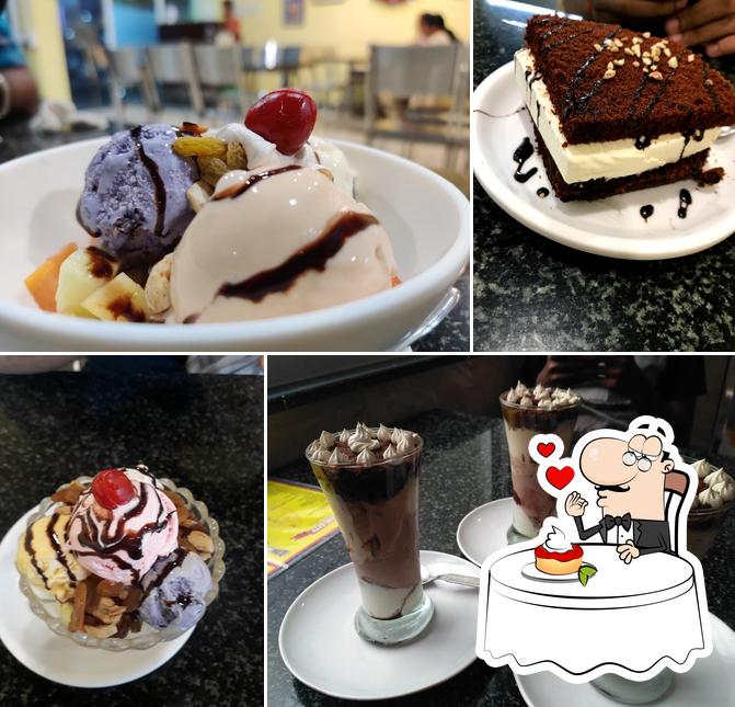 Cream City Ice Cream Parlour serves a variety of sweet dishes