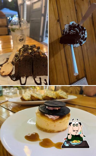 Chocolate mousse at Demitasse Coffee