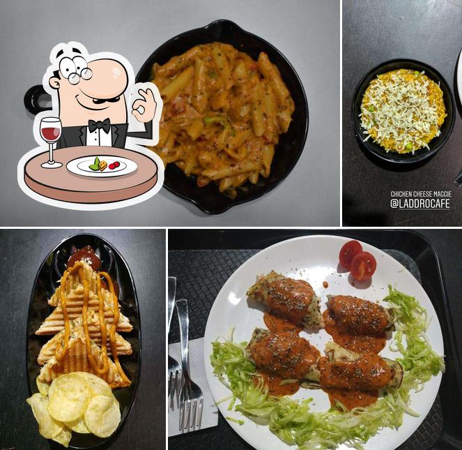 Food at Laddro Cafe