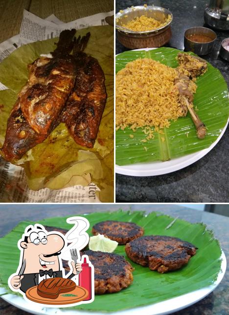 Gani Hotels serves meat dishes