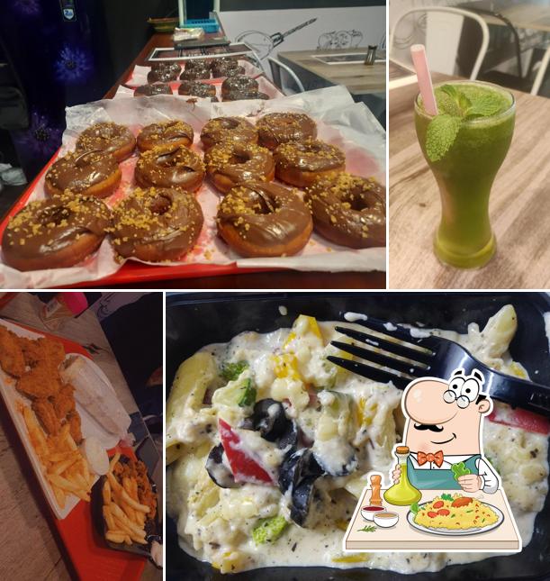 Chocolate mousse at Hi-Tech Cafeteria