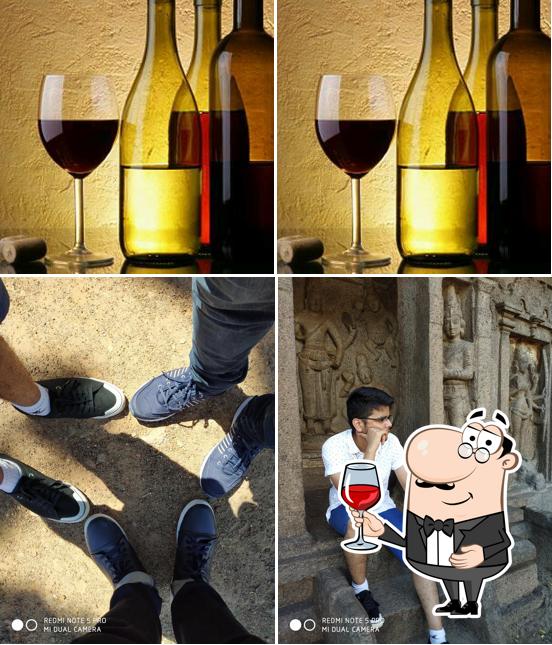 It’s nice to savour a glass of wine at Priya Cool Bar