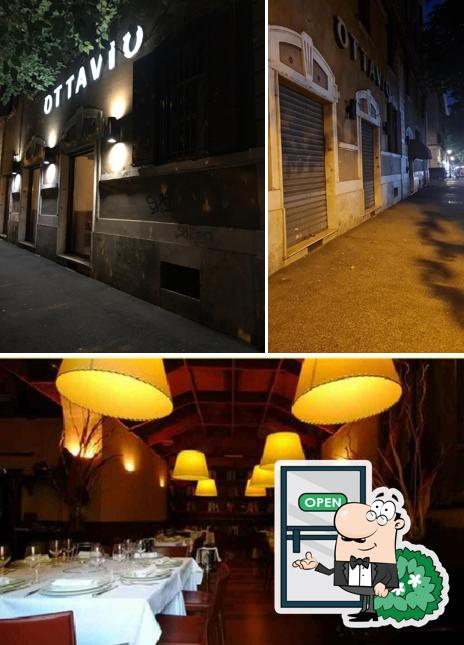 Tra le varie cose da Ristorante Ottavio si possono trovare la esterno e interni