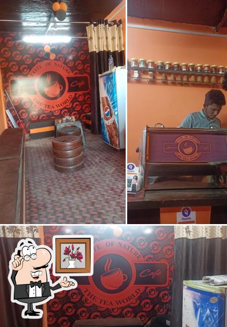 The interior of Assam Cafe