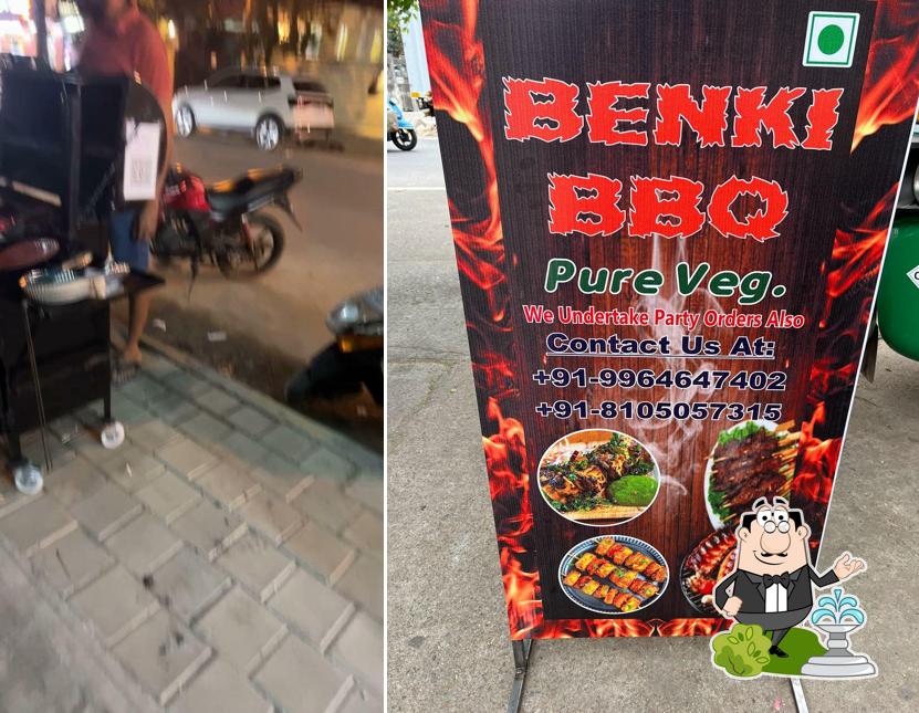 The exterior of BENKI BBQ