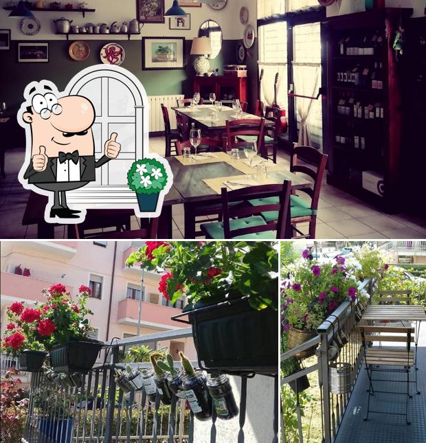 La immagine della esterno e interni di Casa Bruscoli