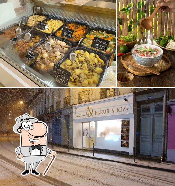 L'extérieur de Fleur de Riz