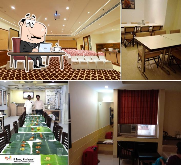 The interior of Hotel Dolphin International
