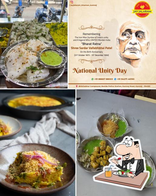 Food at Jay Jalaram Khaman & Locho House