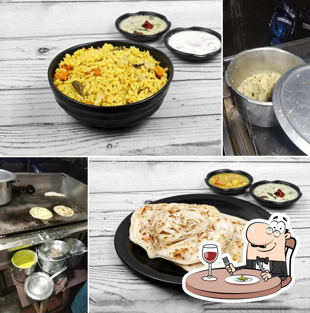 Meals at JCL Canteen south indian restaurant @ Commercial Street
