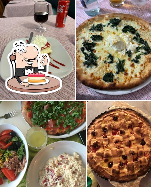 Cheesecake al Pizzeria La Tenda Rossa
