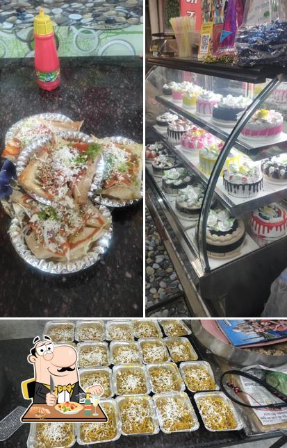 Food at Om sweets and restaurant