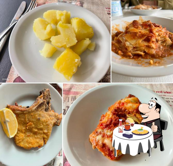 Piatto di formaggi al Da Vittoria