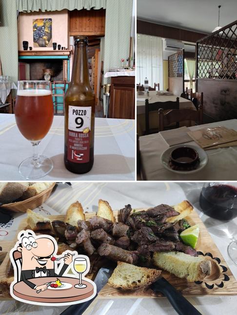 Tra le diverse cose da Ristorante da Silvano si possono trovare la cibo e interni