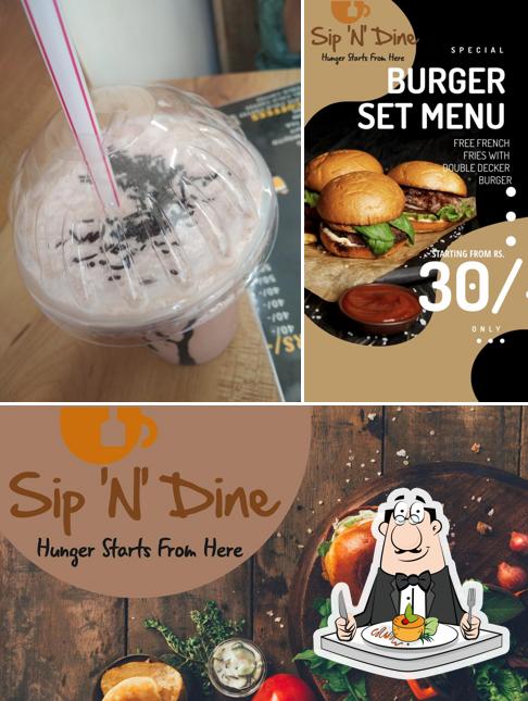 Take a look at the image depicting food and beverage at Sip 'n' Dine